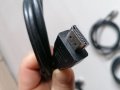 HDMI кабел AUX с чинчове и интернет кабел