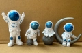 Пластмасови фигурки космонавти, фигурки астронавти, снимка 1