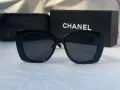 CH 2024 дамски слънчеви очила котка бели черни, снимка 6