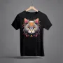 Тениска с щампа КОТКА Британска късокосместа котка / British Shorthair Cat T-shirt, снимка 1