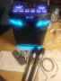 FPSK-1 DSP Bluetooth караоке машина с безжични микрофони, преносима PA система

, снимка 4