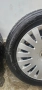 Железни джанти с капаци оригинални за vw touran 5*112 R16, снимка 4