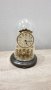 Германски настолен часовник със стъклен купол, снимка 1 - Антикварни и старинни предмети - 43146995