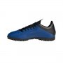 НАМАЛЕНИЕ!!!Футболни обувки стоножки Adidas X 19.4 TF Сини FV4627, снимка 5