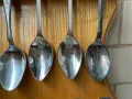 Красиви лъжички за чай/кафе с дървена стойка за стена от Англия, снимка 9
