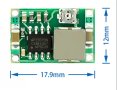 МИНИ DC-DC КОНВЕРТОР-ВОЛТ РЕГУЛАТОР 5V-23V КЪМ 3.3V 6V 9V 12V 340KHz, снимка 2