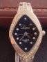 Стилен дизайн дамски часовник LUPAI QUARTZ с кристали перфектно състояние Красив 35306