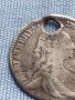 Сребърна монета 1/4 талер 1742г. Мария Терезия Хал Австрия 74621, снимка 4