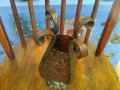 Стара българска ваза от ковано желязо, снимка 1 - Други ценни предмети - 39408201