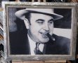Продавам картината "Ал Капоне 2", снимка 1 - Картини - 32498670