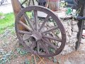 Колело от каруца за декорация, снимка 4