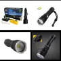 ULTRA LED фенер P90, алуминий, регулируем фокус, 5 режима на светене, водоустойчивост, 8800mAh, снимка 1