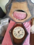 Антикварен Френски часовник с инкрустация от седеф, снимка 6