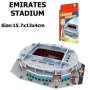 3D пъзел: Emirates, Arsenal - Футболен стадион Емирейтс, Арсенал (3Д пъзели), снимка 1 - Игри и пъзели - 43761682