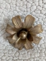 Пет броя месингови цветя - орнаменти месинг, снимка 3