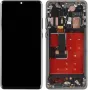 Дисплей за Huawei P30 PRO, VOG-L29, L09, тъч екран, с рамка, черен, LCD, тъчскрийн, LED, за P30 pro, снимка 1