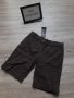 Нови къси дамски панталонки в кафяво каре на намаление, снимка 1 - Къси панталони и бермуди - 28499309