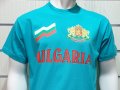Нова мъжка тениска с трансферен печат България, знаме и герб, снимка 2