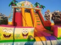 промо надуваем батут за деца, атракцион-бънджи лов на патета, снимка 2