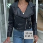 дамско късо кожено яке, снимка 2
