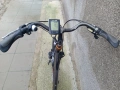 28 цола електрически велосипед с 7 скорости усилени капли амортисьори предни палцови команди , снимка 4