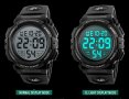 Солиден водоустойчив мъжки спортен часовник SKMEI кварц LED 1025 1258, снимка 6