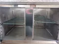 Хладилна маса за пици 2 врати (0°С, +10°С) и стъклена надстройка, снимка 4