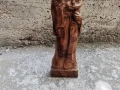 Стара бървена статуетка, снимка 3