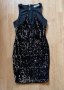 Дамска рокля с пайети, снимка 1 - Рокли - 38989271