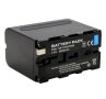 ANIMABG Батерия модел NP-F970 NP-F960 за цифрови видеокамери на SONY с капацитет 6600mAh 7.4V аналог, снимка 1 - Батерии, зарядни - 44061872