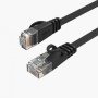 Кабел за Лан мрежа 3м. Плосък Orico PUG-C6B-30-BK Черен RJ45 Cat.6 Flat Gigabit Ethernet Cable