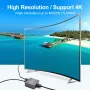 HDMI Audio Embedder Inserter Цифрово аналогово аудио към HDMI, 4K60Hz 18Gbps HDR, снимка 6