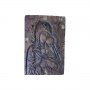 Икона на Света Дева Мария с Младенеца - кафява - керамична - НОВА!!!, снимка 1 - Икони - 37901683