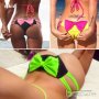 Бански бикини Бразилки Монокини Lil Bow пандела панделка хит, снимка 4
