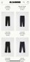 LUXURY панталон модна къща JIL SANDER , снимка 13